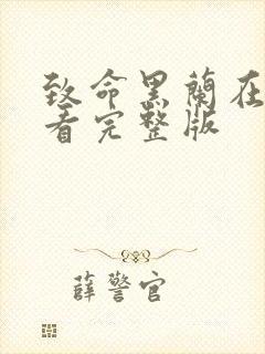 致命黑兰在线观看完整版封面