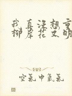 我真没想重生啊柳岸花又明txt