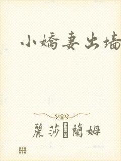 小娇妻出墙记