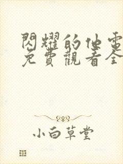 闪耀的他电视剧免费观看全集高清