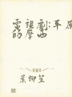 电视剧:平原上的摩西