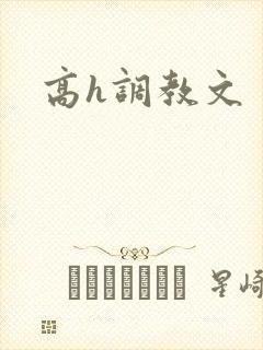 高h调教文