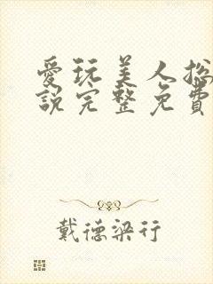 爱玩美人总攻小说完整免费阅读