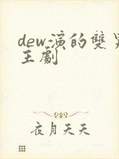 dew演的双男主剧