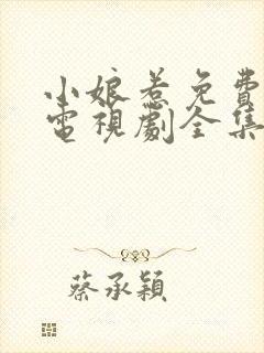 小娘惹免费观看电视剧全集