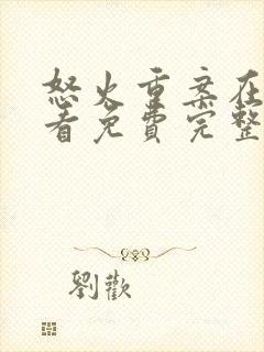 怒火重案在线观看免费完整版