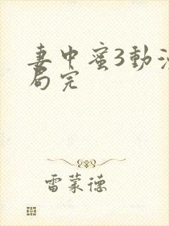 妻中蜜3动漫结局完