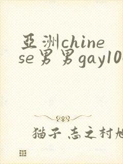 亚洲chinese男男gay1069