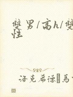 双男/高h/双性封面