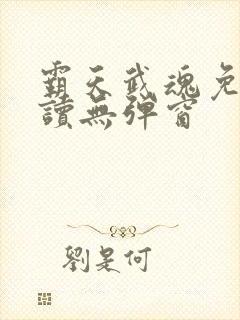 霸天武魂免费阅读无弹窗封面