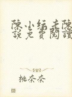 陈小纭老陈的小说免费阅读