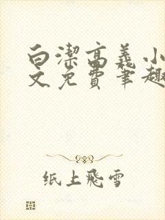 白洁高义小说全文免费笔趣阁阅读高封面