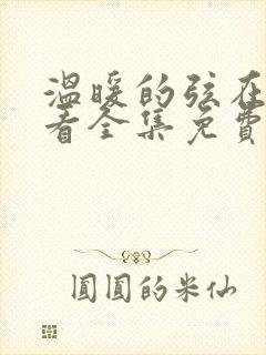 温暖的弦在线观看全集免费播放