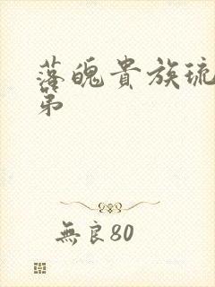 落魄贵族琉璃川第