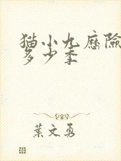 猫小九历险记有多少季