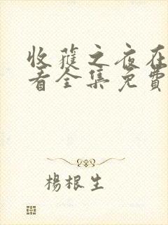 收获之夜在线观看全集免费播放高清