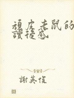 顽皮老鼠的故事读后感封面