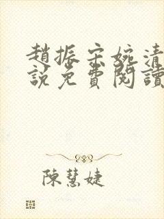 赵振宋婉清的小说免费阅读