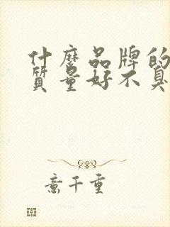 什么品牌的袜子质量好不臭脚