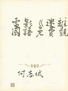 电影《迷离夜》国语免费观看