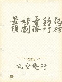 最好看的犯罪电视剧排行榜前十名封面