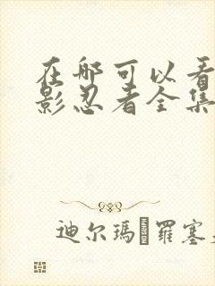 在哪可以看到火影忍者全集