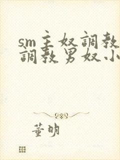 sm主奴调教:调教男奴小说