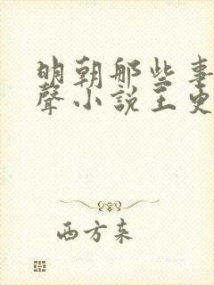 明朝那些事儿有声小说王更新播讲