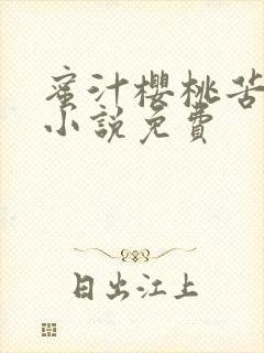 蜜汁樱桃苦咖啡小说免费封面