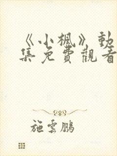 《小枫》动漫全集免费观看高清