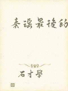 秦瑶最后的结局封面