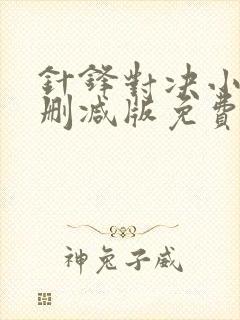 针锋对决小说未删减版免费阅读