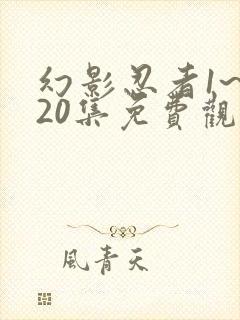 幻影忍者1~720集免费观看中文版