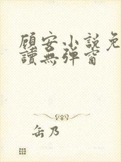 顾安小说免费阅读无弹窗