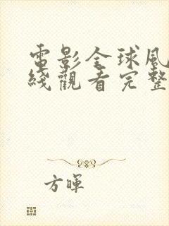 电影全球风暴在线观看完整版免费