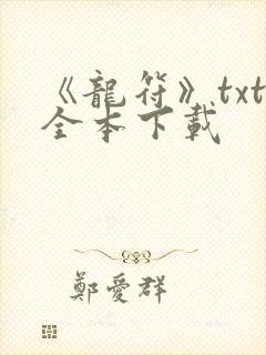 《龙符》txt全本下载