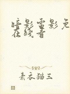 暗影电影免费版在线看