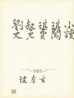 刘叔琪琪小说全文免费阅读最新章节封面