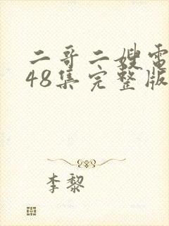 二哥二嫂电视剧48集完整版