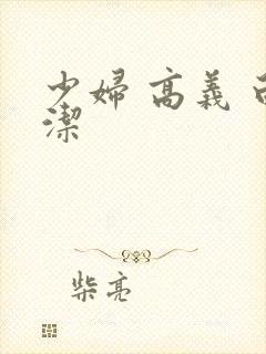 少妇 高义 白洁