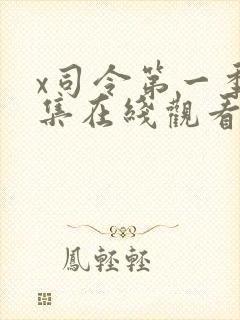 x司令第一季全集在线观看完整版