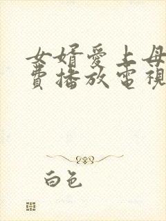 女婿爱上母娘免费播放电视剧大全