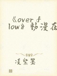 《over flow》动漫在线观看封面