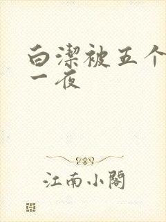 白洁被五个人玩一夜