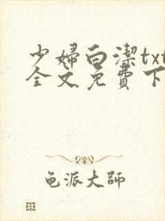 少妇白洁txt全文免费下载