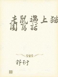 老鼠遇上猫的看图写话