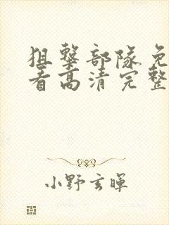 狙击部队免费观看高清完整版