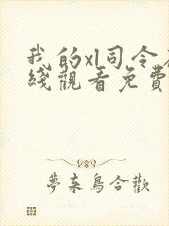 我的xl司令在线观看免费高清全集