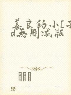 善良的小[子hd无删减版
