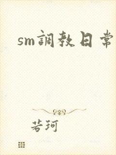 sm调教日常文